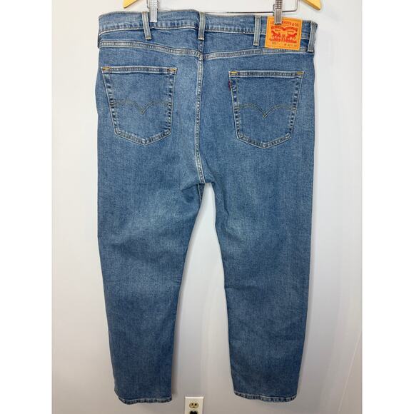 Levis 505 Mens Jeans Regular Fit Straight Leg 40X32 New - Picture 5 of 9